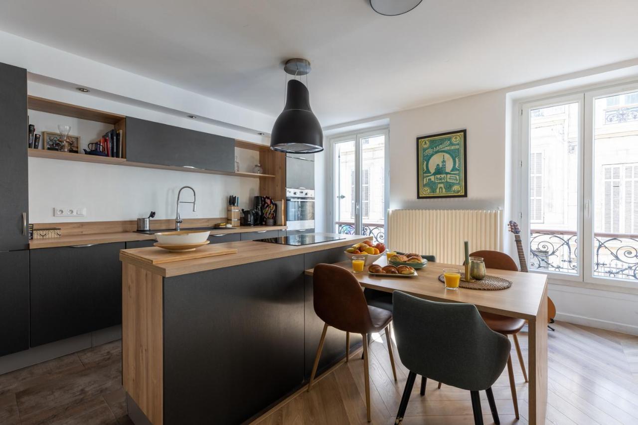 90M2 Renove - Terrasse En Plein Coeur De Marseilleアパートメント エクステリア 写真